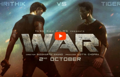 हृतिकला भिडणार टायगर; हॉलिवूडला टक्कर देणारा जबरदस्त टीझर