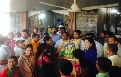 मावळमधून उमेदवारीच्या संकेतानंतर पार्थ पवारांनी घेतले एकविरा देवीचे दर्शन