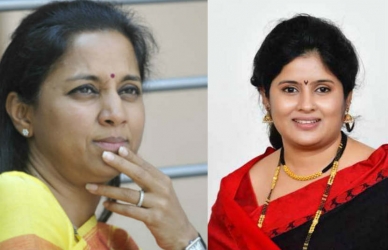 बारामतीत सुप्रिया सुळेंविरोधात भाजपाच्या कांचन कुल रिंगणात