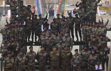 भारतीय लष्कराचा पराक्रम… अवघ्या ४० दिवसांमध्ये बांधला सिंधू नदीवरील सर्वात लांब झुलता पूल