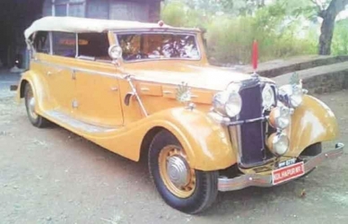 कोल्हापूरच्या शाही दसऱ्याचे आकर्षण असलेली ‘मेबॅक’!