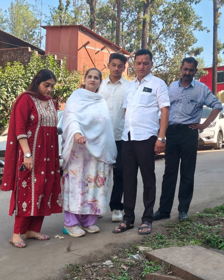 पाचगणीतील वॉर्ड क्रमांक ४ मधील नागरिकांनी मांडल्या समस्या